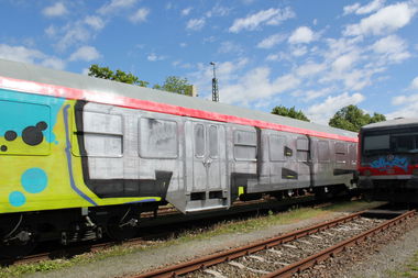 Graffiti Train - Photo by trip - HZ