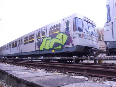 Graffiti Train - Photo by trip - HZ