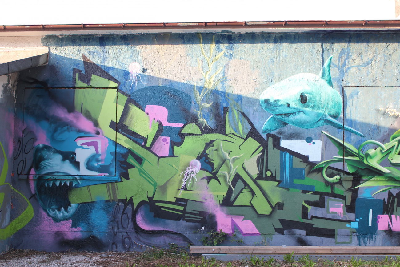 Graffiti Wall - Photo by trip - sake, hz