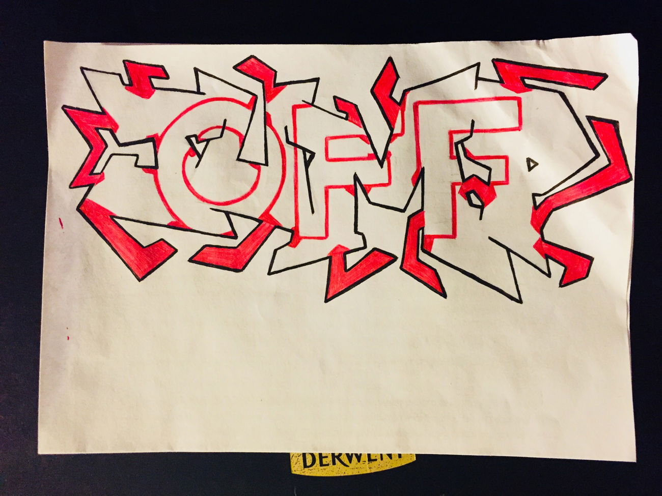 Graffiti Sketch in New zealand - Photo by tripheavy (2018)