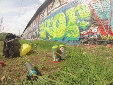 Graffiti Wall in Moscow - Photo by trops - Trop (2013)