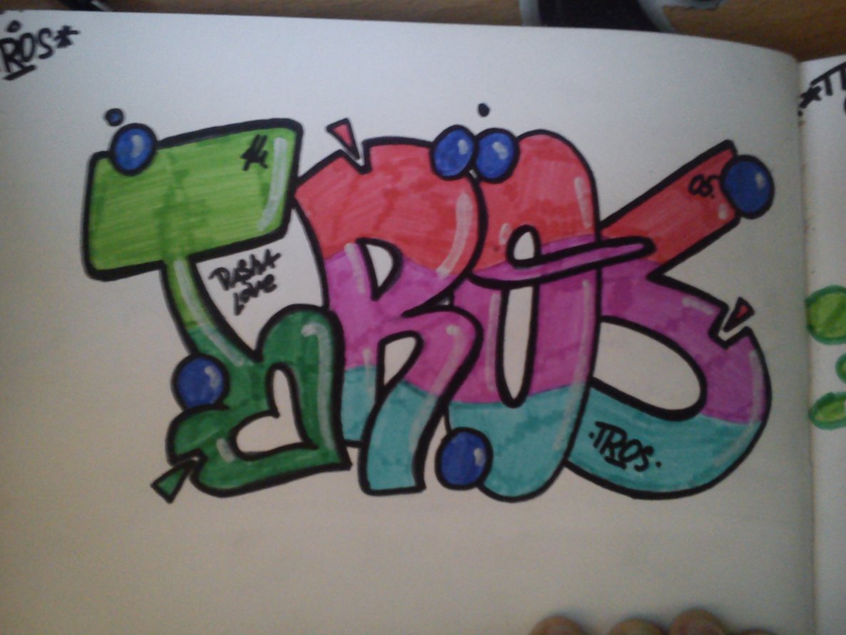Graffiti Sketch - Photo by tros - tros (2014)