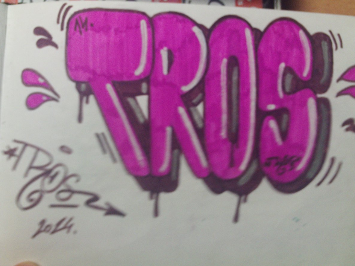 Graffiti Sketch - Photo by tros