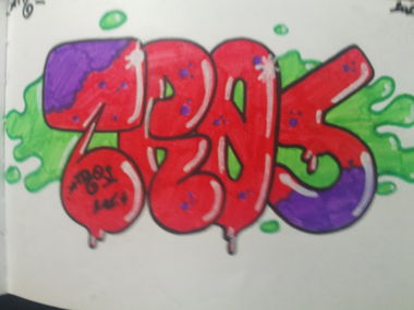 Graffiti Sketch - Photo by tros