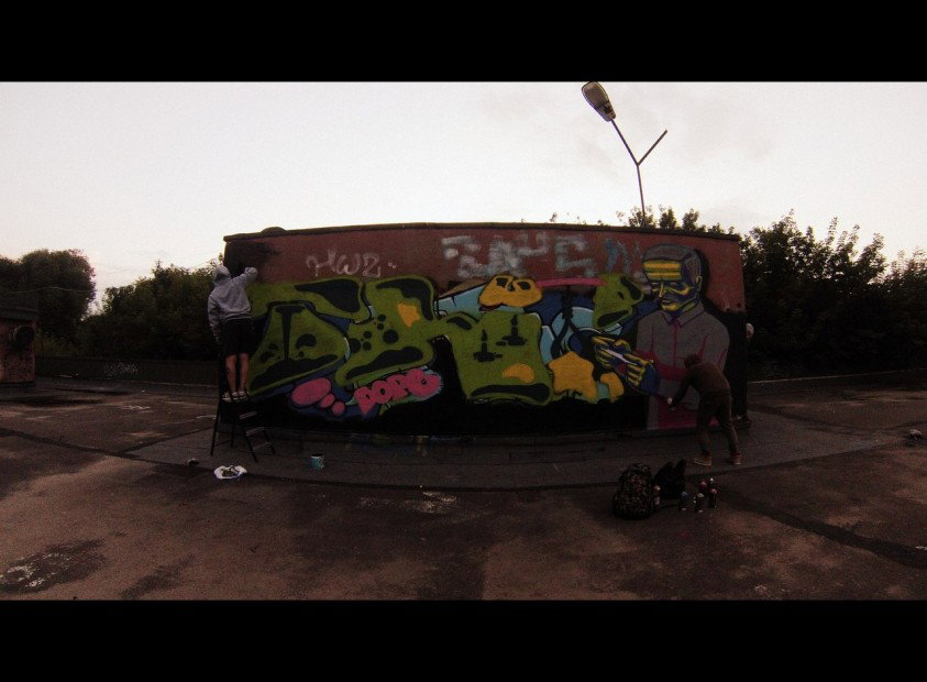 Graffiti Wall - Photo by trup