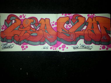 Graffiti Sketch in Münster - Photo by trustlifeOTR - TLcrew, one, love