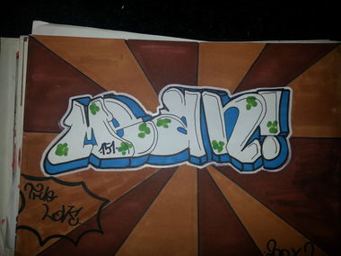 Graffiti Sketch in Münster - Photo by trustlifeOTR - mean