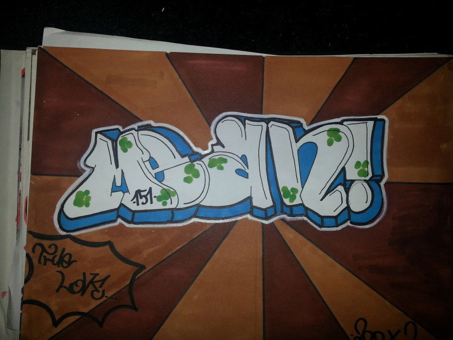 Graffiti Sketch in Münster - Photo by trustlifeOTR - mean