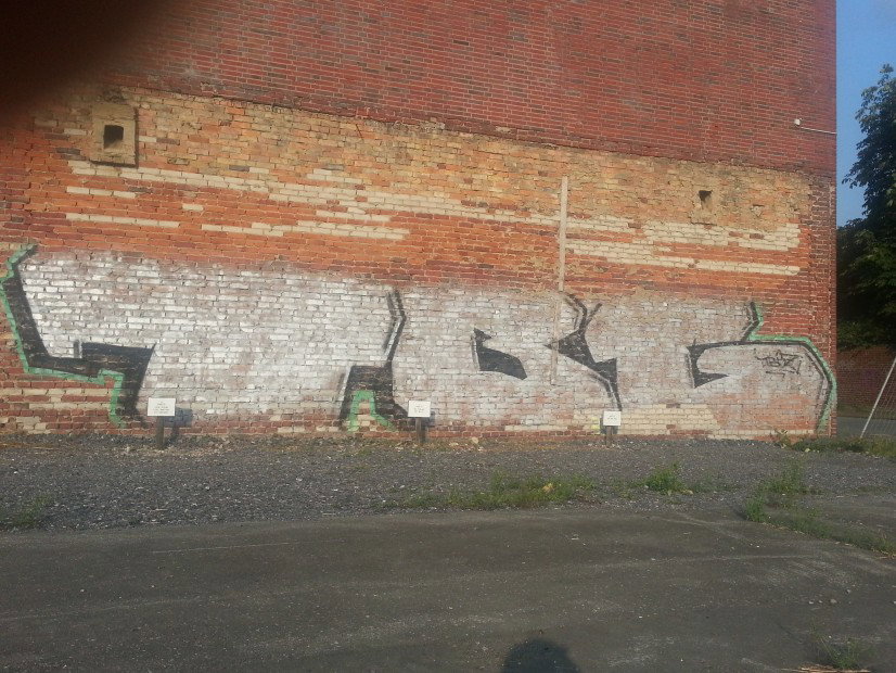 Graffiti Bombing in Münster - Photo by trustlifeOTR - TBG
