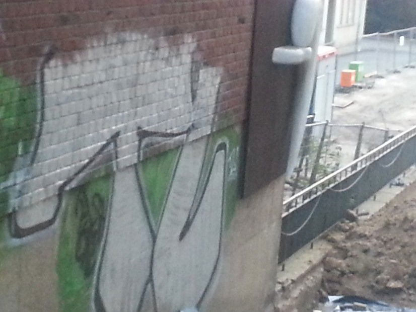 Graffiti Bombing in Münster - Photo by trustlifeOTR - TLcrew, mr.push (2013)