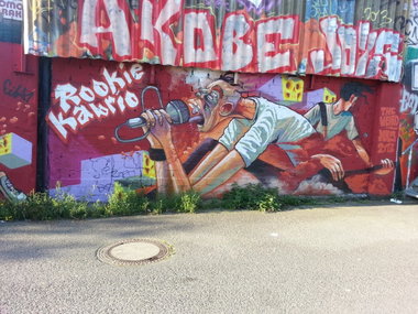 Graffiti Wall in Münster - Photo by trustlifeOTR - Rookie, The, weird (2013)