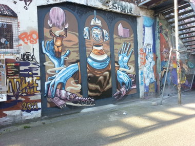 Graffiti Wall in Münster - Photo by trustlifeOTR - Rookie, the, weird