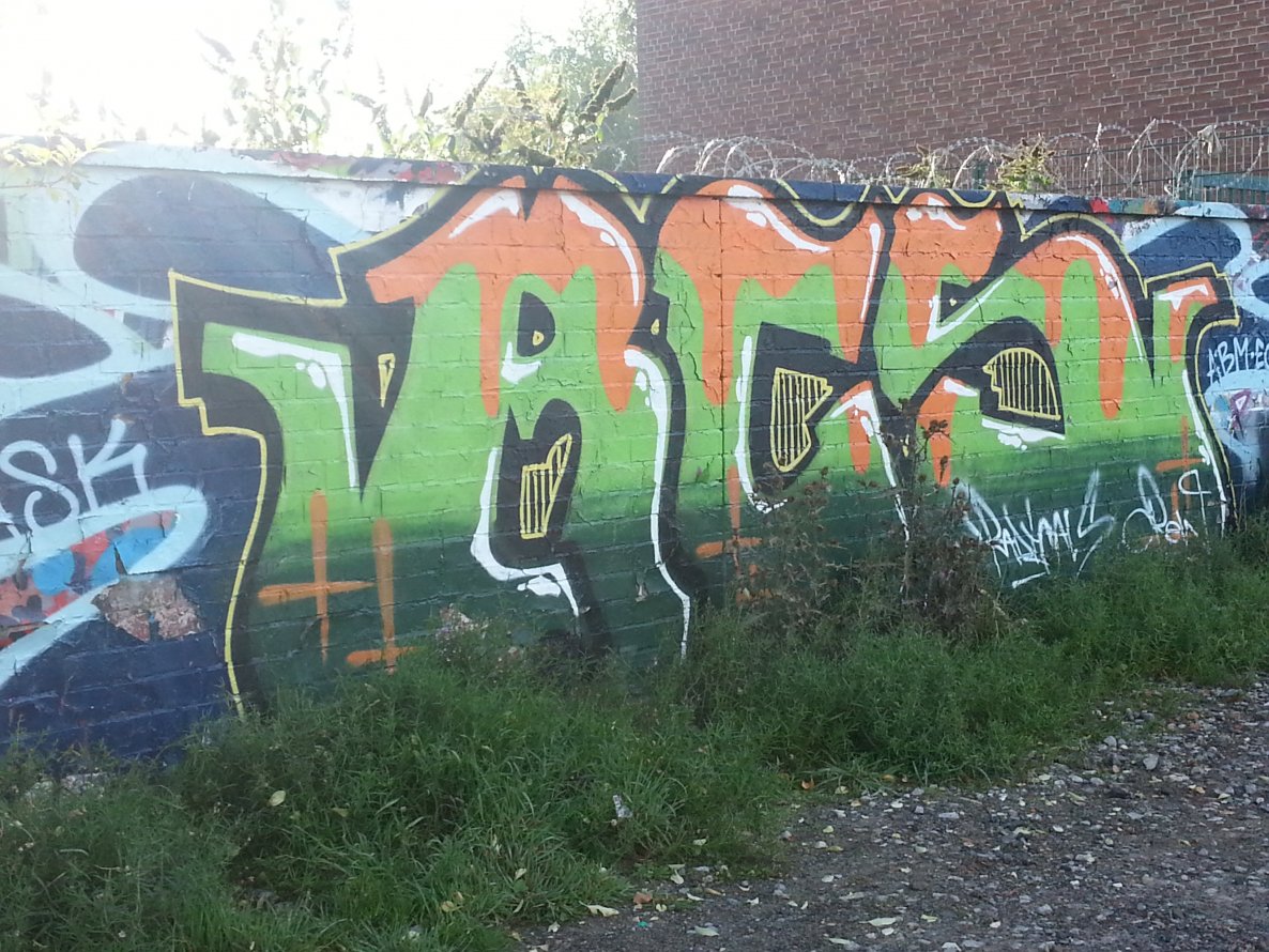 Graffiti Wall in Münster - Photo by trustlifeOTR - Rcs (2013)