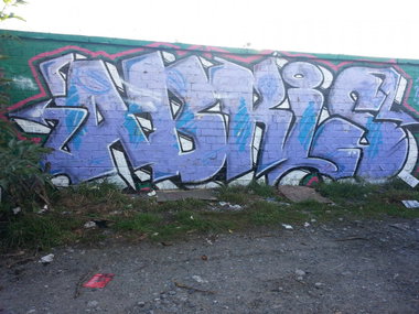 Graffiti Wall in Münster - Photo by trustlifeOTR - Abris (2013)