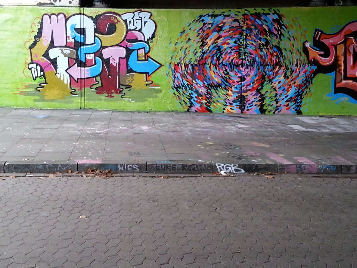 Graffiti Wall in Rheine - Photo by trustlifeOTR