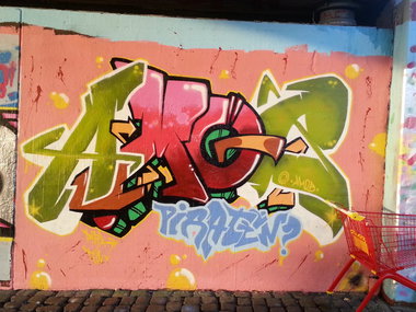 Graffiti Wall in Rheine - Photo by trustlifeOTR - armor (2013)