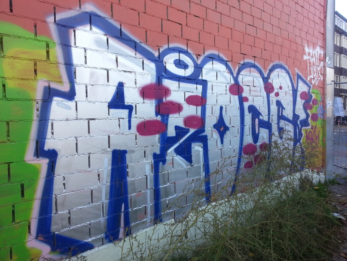 Graffiti Bombing in Münster - Photo by trustlifeOTR - az, ocg, tbg