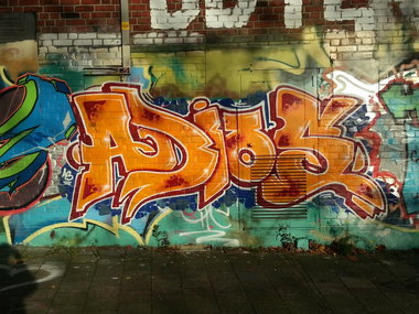 Graffiti Wall - Photo by trustlifeOTR - adios (2013)