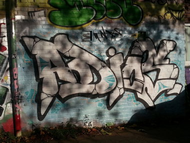 Graffiti Wall - Photo by trustlifeOTR - adios (2013)