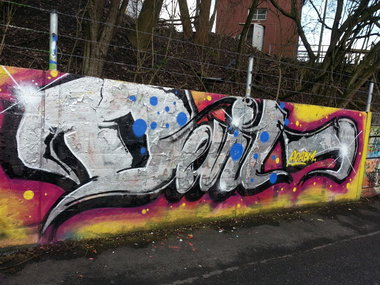Graffiti Wall - Photo by trustlifeOTR - Devil, Acab, abm