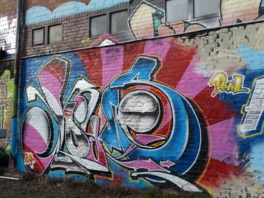 Graffiti Wall - Photo by trustlifeOTR - joys, Devil, abm (2014)