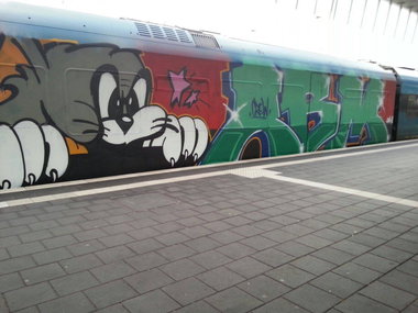 Graffiti Train - Photo by trustlifeOTR - ABM
