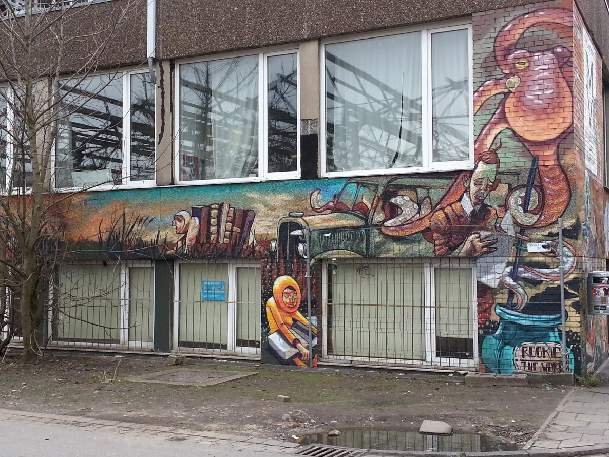 Graffiti Wall - Photo by trustlifeOTR - Rookie, The, Weird (2014)