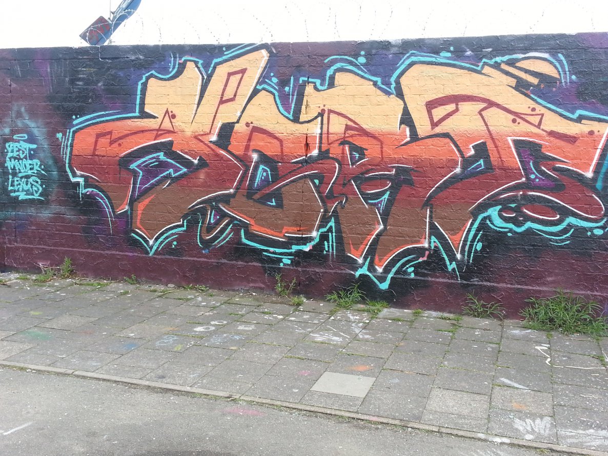 Graffiti Wall - Photo by trustlifeOTR - Mort, lexus, zest