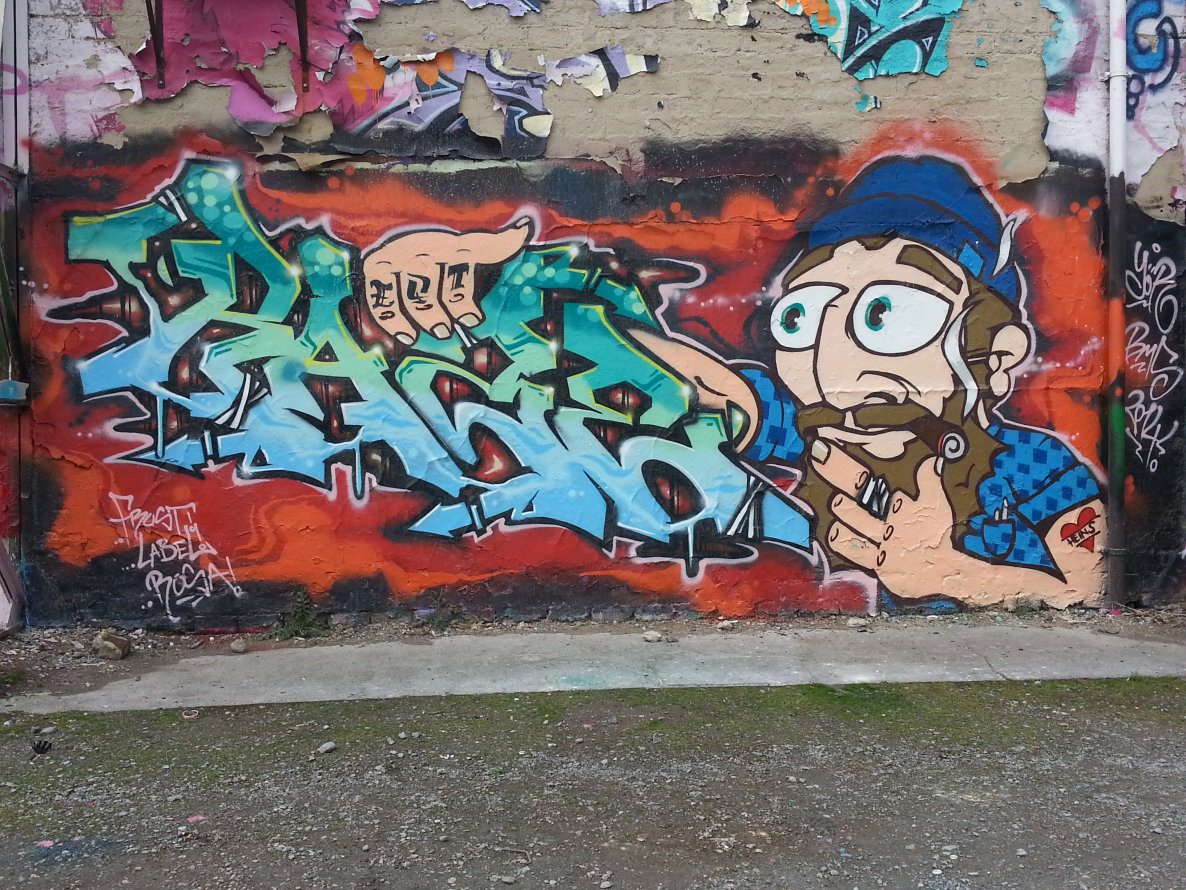 Graffiti Wall - Photo by trustlifeOTR - Raze