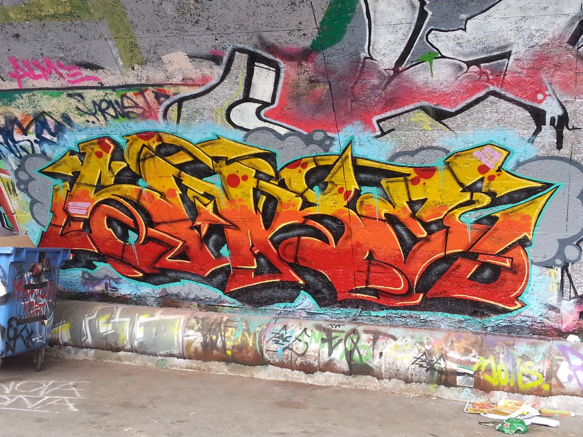Graffiti Wall - Photo by trustlifeOTR - Sore