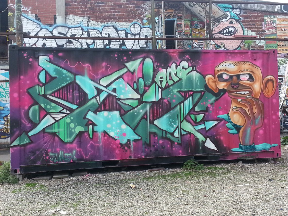 Graffiti Wall - Photo by trustlifeOTR