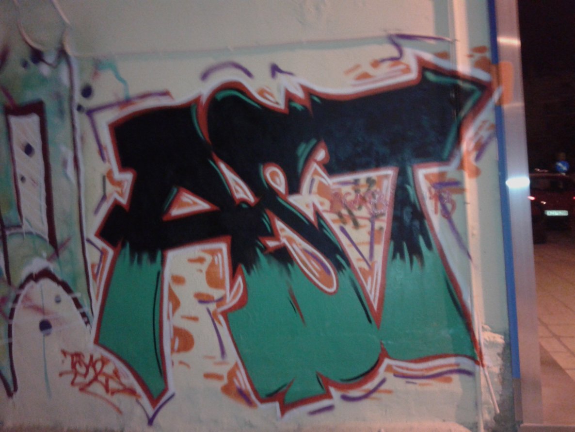 Graffiti Bombing - Photo by tsal - tsal, row, sowe (2013)