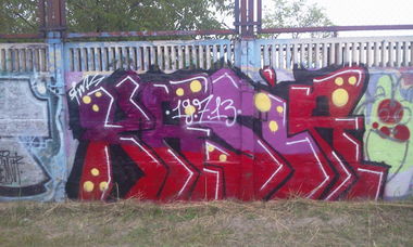 Graffiti Artwork in Radom - Photo by tumekradom - KAASIA (2013)