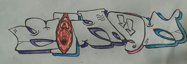 Graffiti Sketch - Photo by tunke - woman (2015)