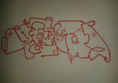 Graffiti Sketch - Photo by tunke - texas