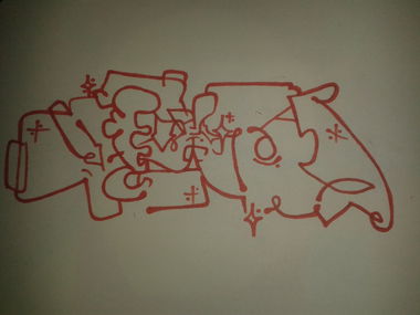 Graffiti Sketch - Photo by tunke - texas