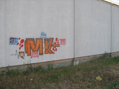 Graffiti Bombing - Photo by turbokucko - mune, kiza (2013)