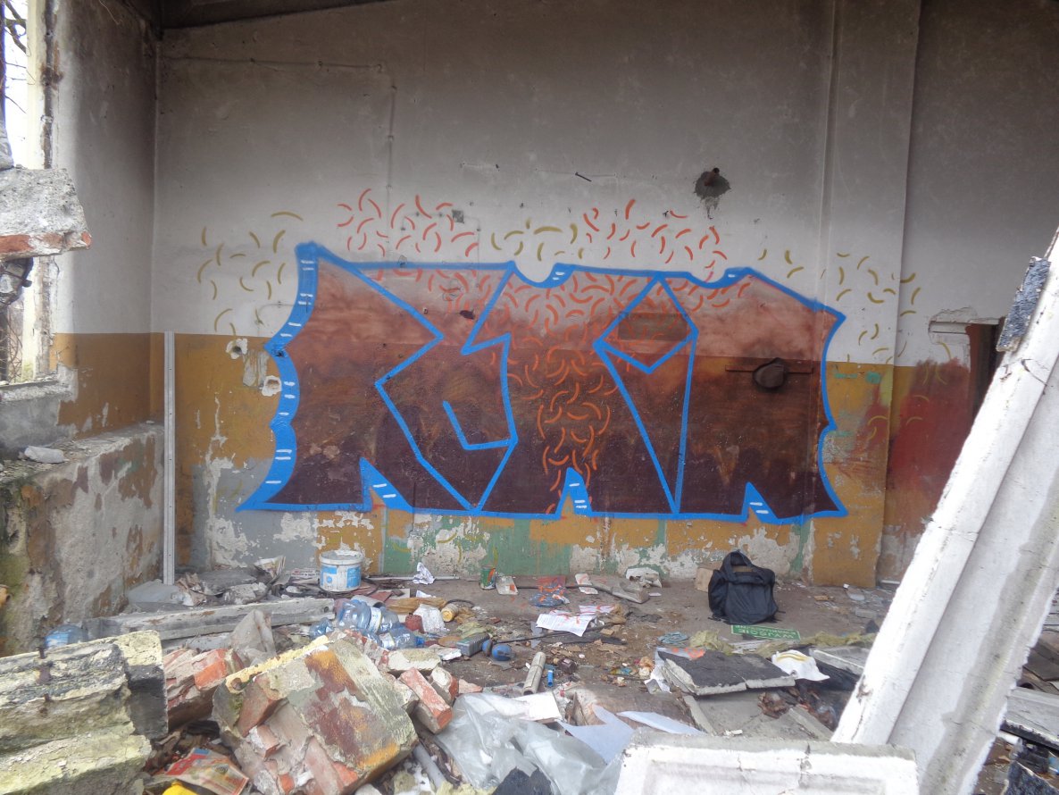 Graffiti Wall - Photo by turbotechno1