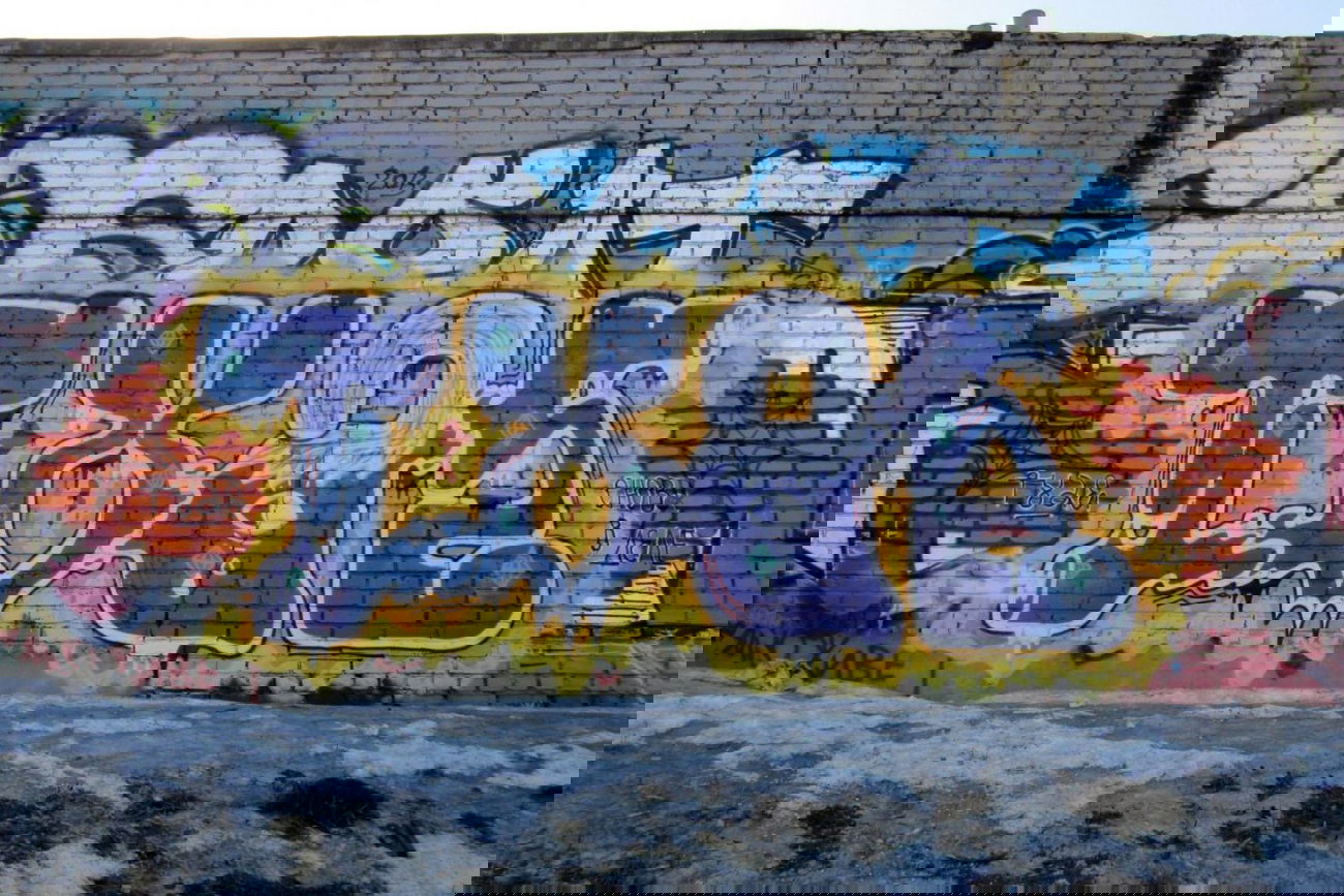 Graffiti Wall - Photo by tvae - Korolev, Moscow, Russia (2015)