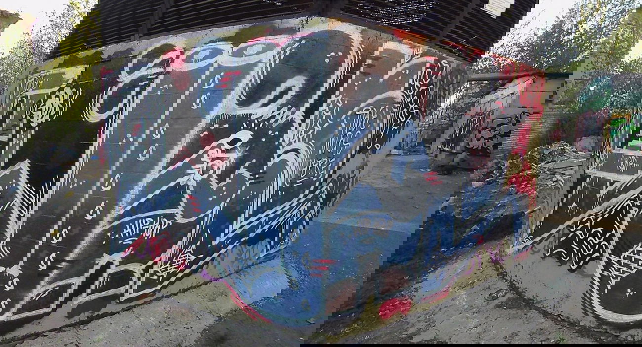 Graffiti Wall - Photo by tvae - Russia, Moscow (2015)