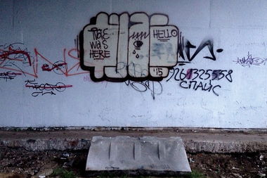 Graffiti Wall in Tekstilshchiki district - Photo by tvae - Moscow, Russia, Line (2015)