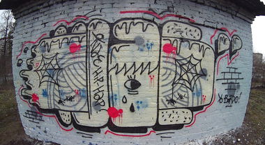 Graffiti Wall - Photo by tvae - Moskow, Mytischi, Russia (2015)