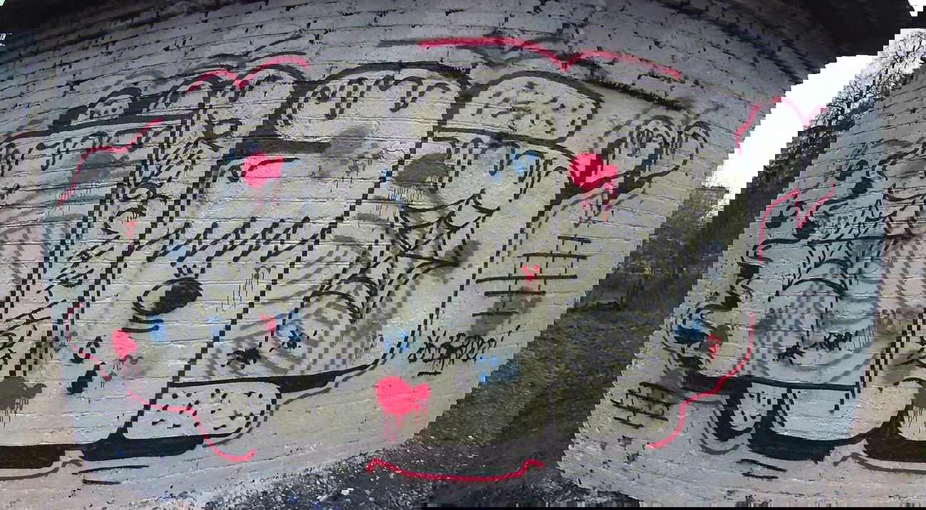 Graffiti Wall - Photo by tvae - Moskow, Mytischi, Russia (2015)