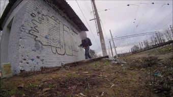 Graffiti Video - Photo by tvae - Moscow, Russia, Bombing