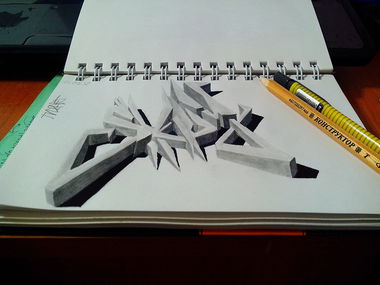 Graffiti in Норильск - Photo by tvd2