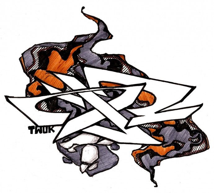 Graffiti Sketch - Photo by tw0k