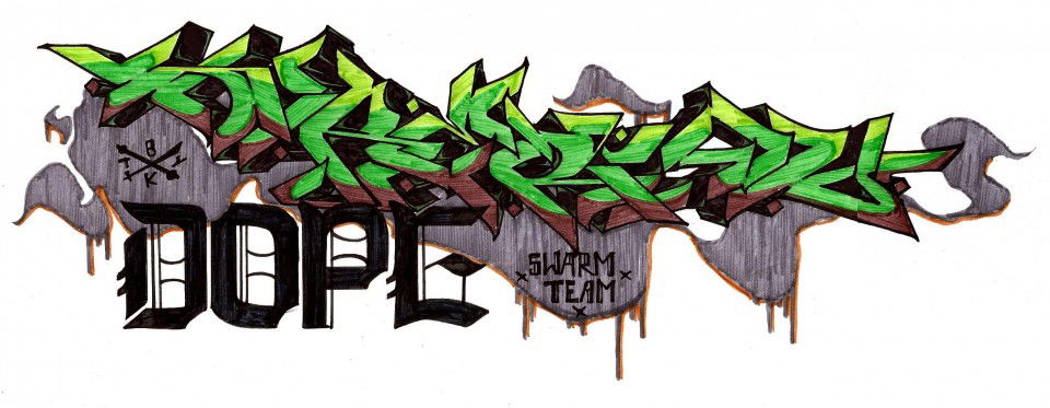 Graffiti Sketch - Photo by tw0k