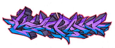 Graffiti Sketch in Penza - Photo by tw0k (2012)