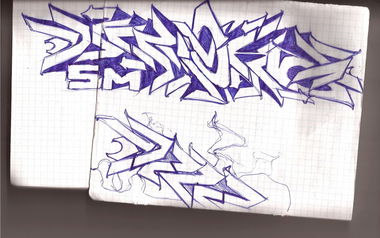 Graffiti Sketch - Photo by tw0k