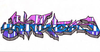 Graffiti Sketch in Penza - Photo by tw0k (2012)